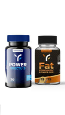 PowerErectus - Estimulante Masculino (30 cápsulas) + FatEliminator Power Mix