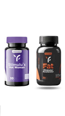 Stimulus Hot Woman - Estimulante Feminino (30 cápsulas) + FatEliminator Accelerator