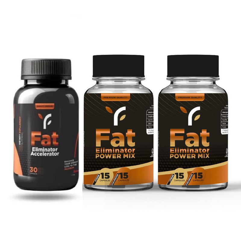 1 FatEliminator Accelerator + 2 FatEliminator Power Mix